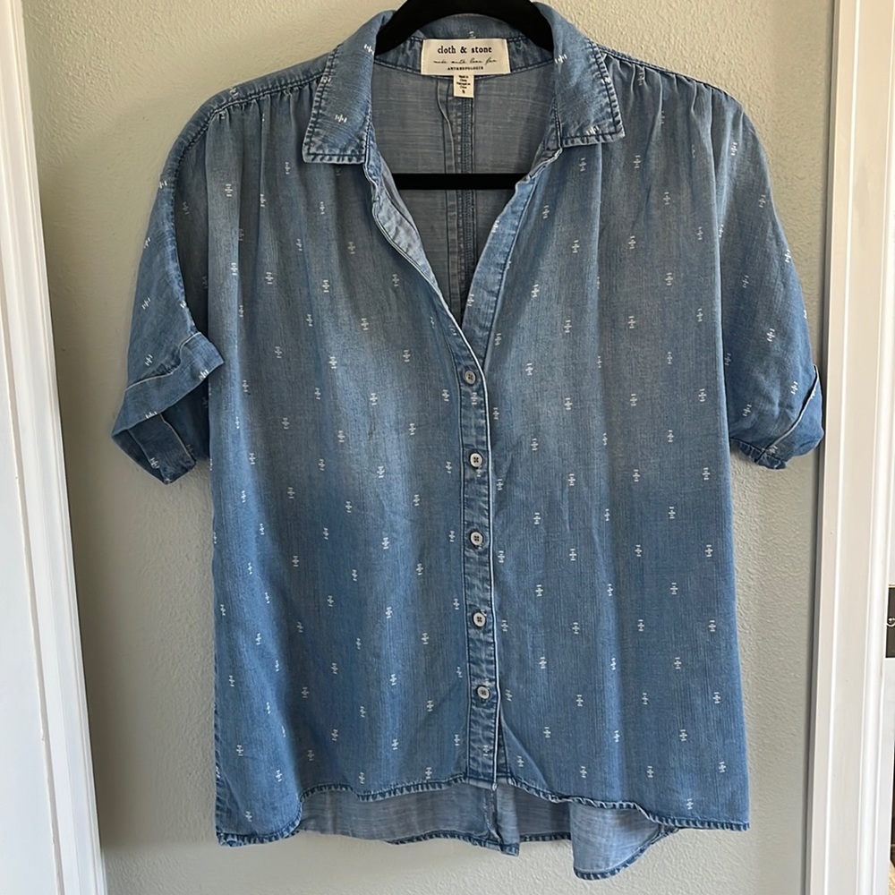 Cloth and Stone denim shirt